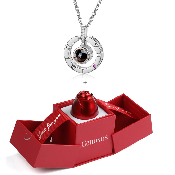 💖 Collar Amor Genosos + Rose Box