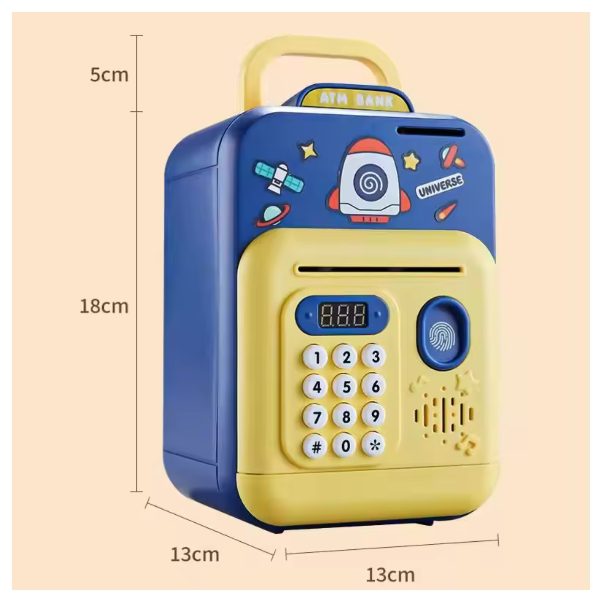 🛸 Hucha Infantil de Nave Espacial
