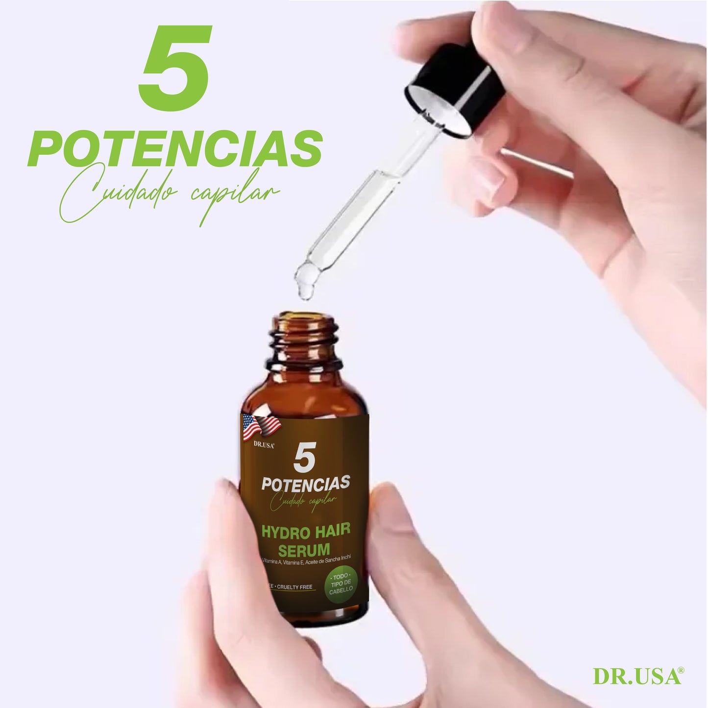 SERUM 5 POTENCIAS ANTICA CAIDA CABELLO